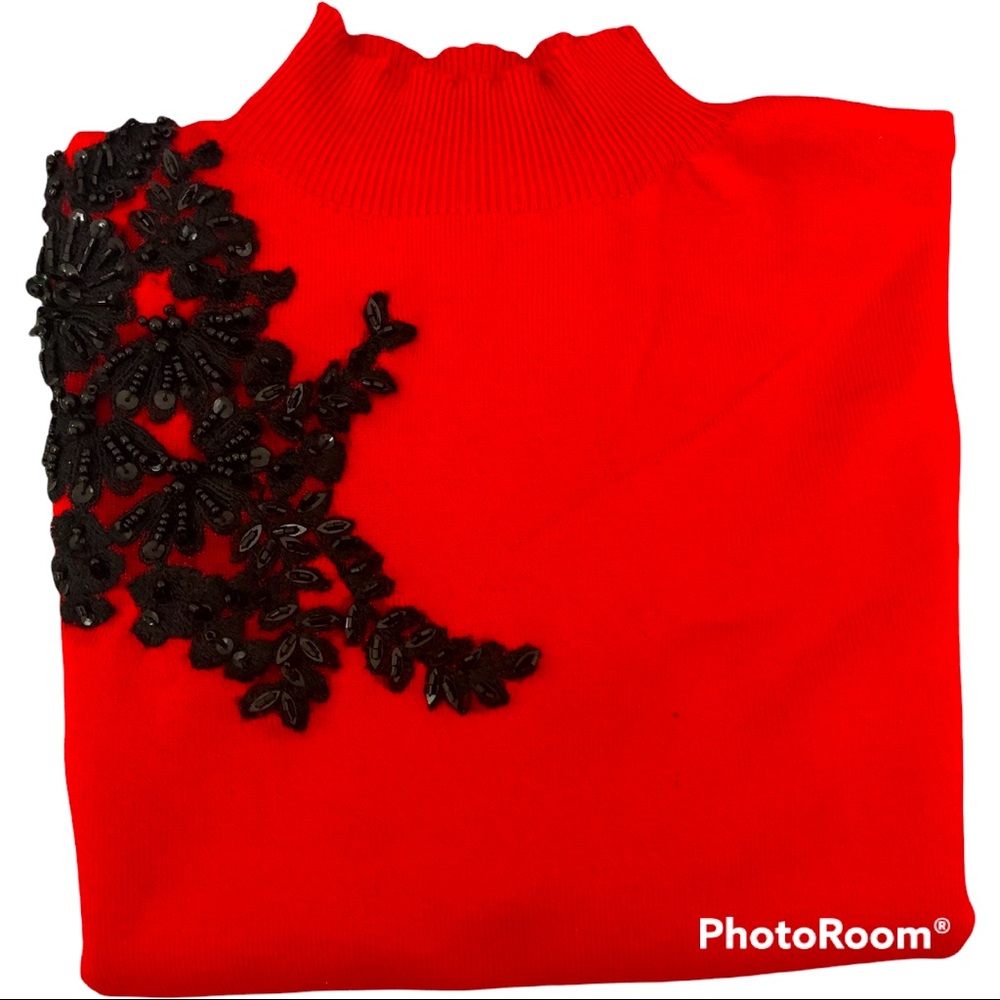 Hand embroidery - Knit Sweater